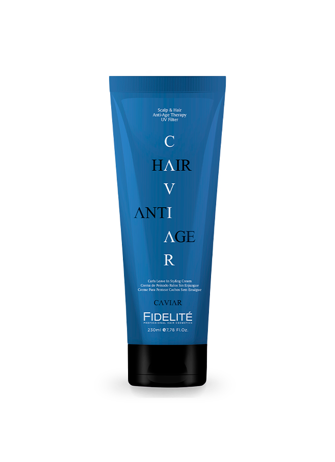 Fidelité Caviar Azul Crema de peinar Rulos