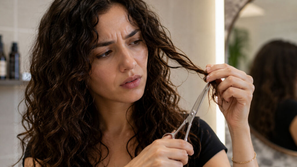 Cortar las puntas hace que el cabello crezca más rápido