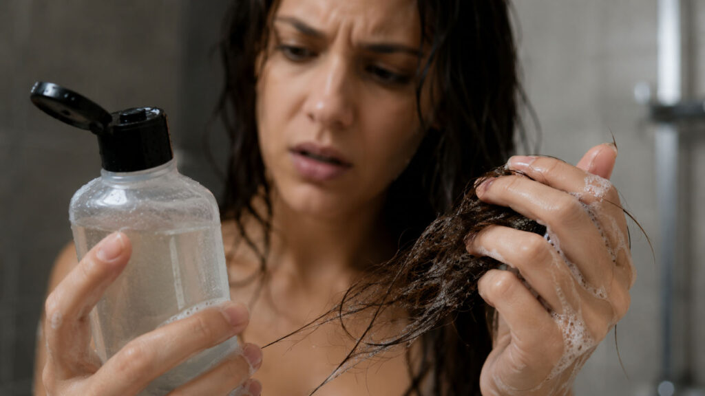 El shampoo provoca la caída del cabello